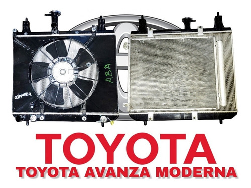 Kit Completo De Radiadores Toyota Avanza Línea Nueva Automát (Reacondicionado)
