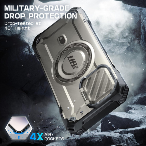 Supcase Para iPhone 15 Pro Max Case Com Capa E Suporte Da Câ