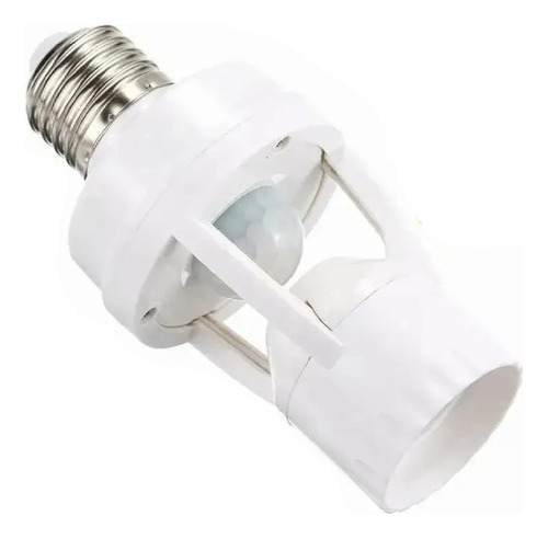 Socket Con Sensor De Movimiento 360° Blanco 60w E27