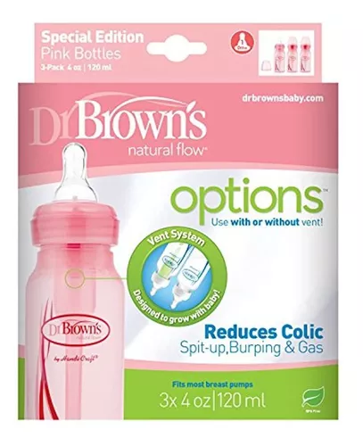 DR BROWNS BIBERON OPTIONS ROSA 120ML