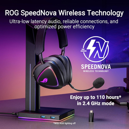 Asus Rog Delta Ii Auriculares De Juegos Inalámbricos (bt, Ro