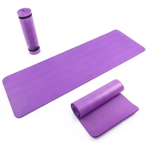 Yoga Mat Colchoneta Pilates Neoprene. 10mm Fitness 1.80 Mt