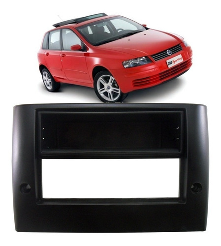 Moldura Fiat Stilo1 Din P Dvd Retrátil Cd Players 1din