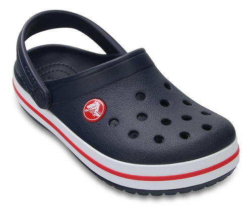 Zueco Crocs Crocband Bebé Navy/red