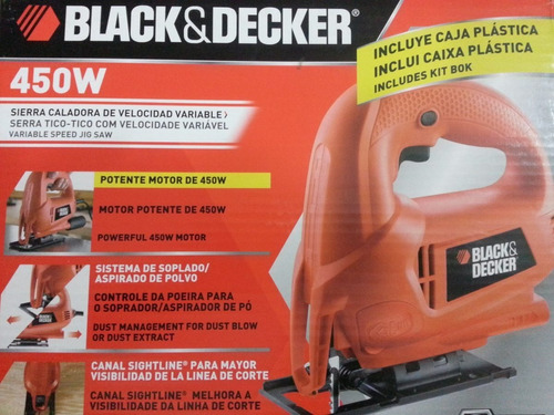 Sierra Caladora Black Decker Nueva Con Su Maleta 