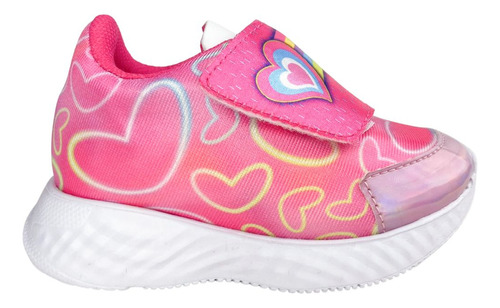 Tenis Para Niña Bebé Allie Fiusha/multicolor Fareli