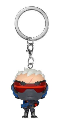 Chaveiro Pop Keychain: Overwatch - Soldier 76
