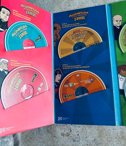 La Asombrosa Excursión De Zamba La Colección Dvd Paka Paka (Usado)