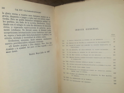 El Designio De Felipe Ii El Duque De Maura España, 1a Edició (Usado)