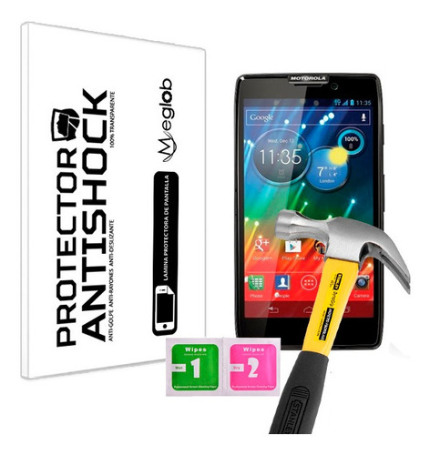 Protector De Pantalla Anti-shock Motorola Razr Hd