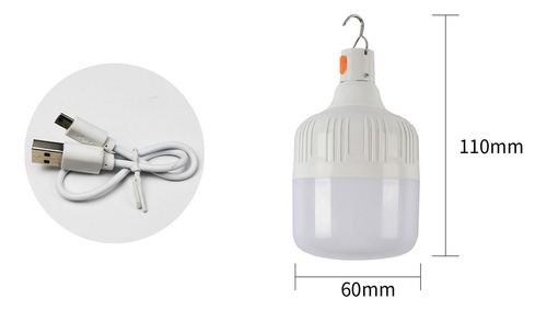 Linterna Led Portátil Para Iluminación De Emergencia En