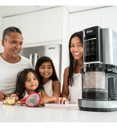 Máquina De Sorvete Ninja Nc300 Creami 500ml Cinza 127v 5em1 Preto 60 Hz