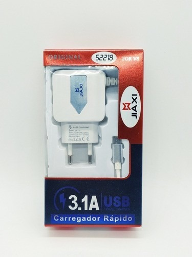 Carregador Rápido 3.1a Jiaxi Fast Charger Usb 3.0 3 Entradas