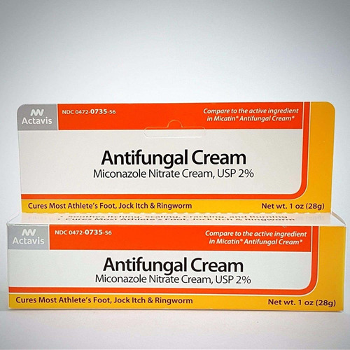 Crema Anti Hongos Actavis Nitrato De Miconazol Alfa De 2,