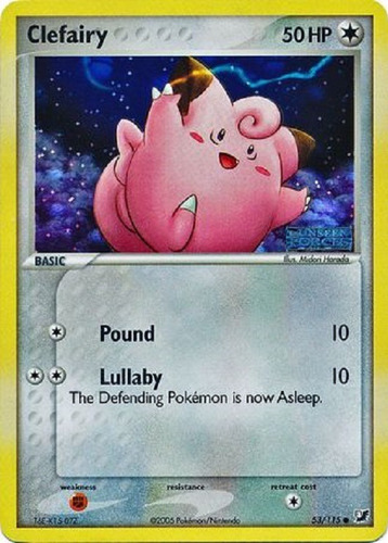 Clefairy 53/115 Reverse Holo Comun Pokemon Tcg (Usado)