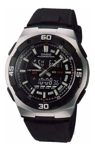 Reloj Casio Aq-164w-1a Hombre Envio Gratis