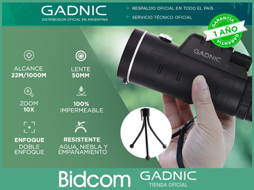Imagen 2 de 9 de Telescopio Monocular Portatil Visor Potente Largo Alcance