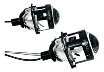 Comprar Par Faros Faros Proyectores Con Lupa Bi Led Alta Y Baja 80w