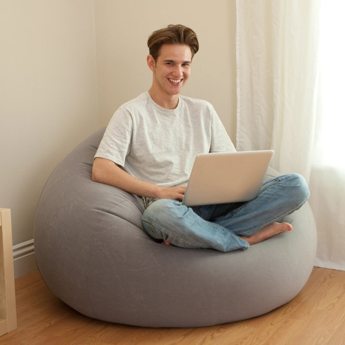Imagen 2 de 3 de Sillon Inflable Puff Intex