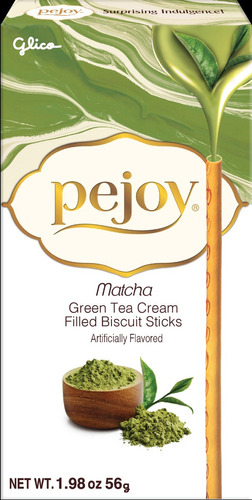 Pocky Pejoy Matcha Te Verde 56g Palitos Rellenos Glico