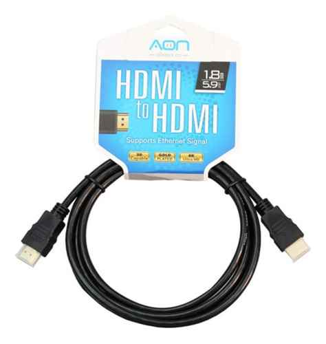 Cable Aon Hdmi A Hdmi 1.8m