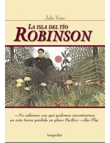 Libro La Isla Del Tío Robinson Julio Verne Tapa Dura