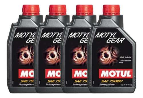 Aceite Motul Transmision Manual Motylgear 75w80 4l