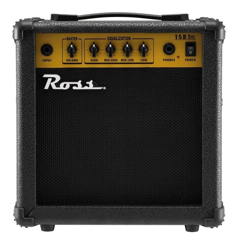 Amplificador De Bajo Ross B15 15 Watts Musica Pilar