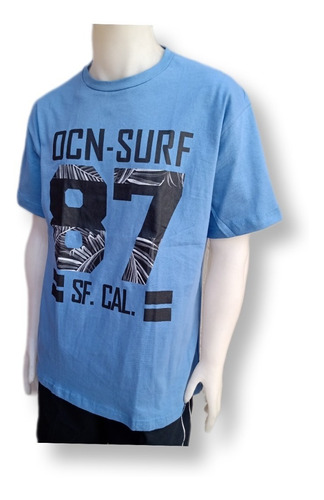 Remeras Ocn Hombre Algodon Surf Skate Original 