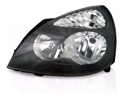 Optica Renault Clio 2 2003 2004 2005 2006 Fondo Negro