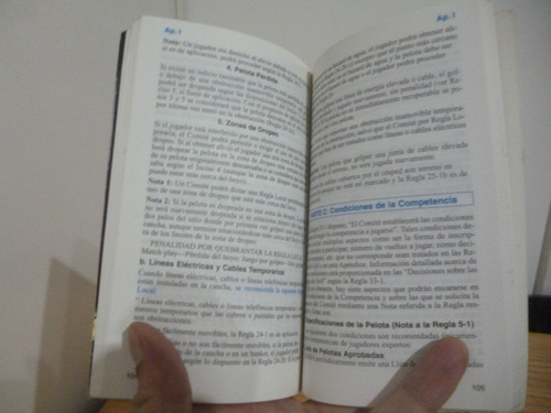 Reglas De Golf Y El Estatuto Del Jugador Aficionado (Usado)