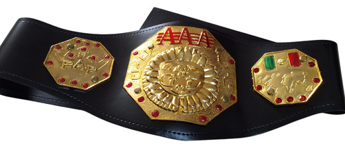 Juguete Cinturón Lucha Libre Campeonato Aaa Niños Wrestling
