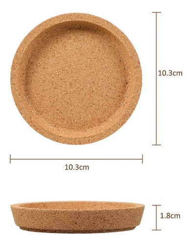 Posavasos De Corcho Para Bebidas, 15 Unidades, Resistentes A