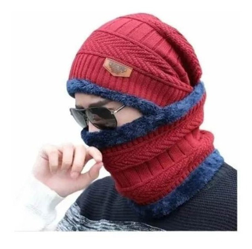 Gorro De Lana Con Interior De Chiporro + Cuello, Invierno