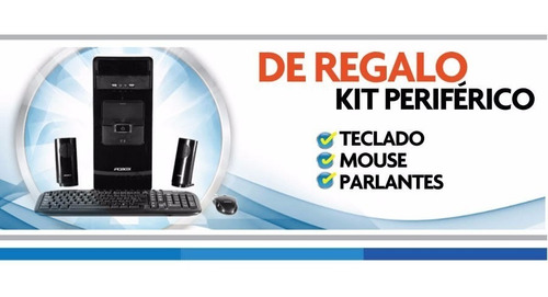 Imagen 7 de 7 de Pc Armada Completa Cpu Computadora Oficina - I3 4gb 320gb O Ssd