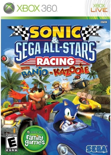 Sonic & Sega All-star Racing With Banjo Kazooie - Xbox-360