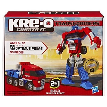 Lego Kreo Transformers Optimus Prime Hasbro Niños