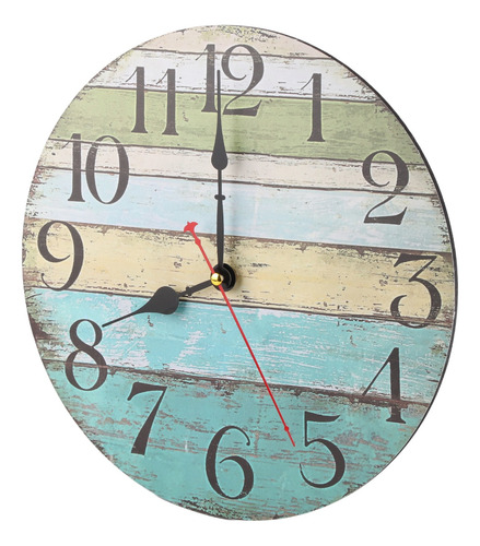 Reloj De Pared Decorativo Vintage Que No Hace Tictac