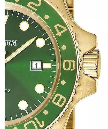 Relógio Masculino Magnum MA32934G Dourado