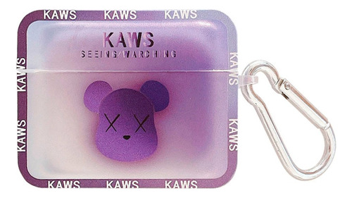 Funda Para AirPods Pro 1/2, AirPods 3 Diseño Kaws Oso