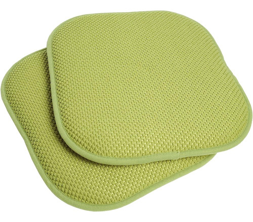 Sweet Home Collection Memory Foam Honeycomb Antislip Back Ch