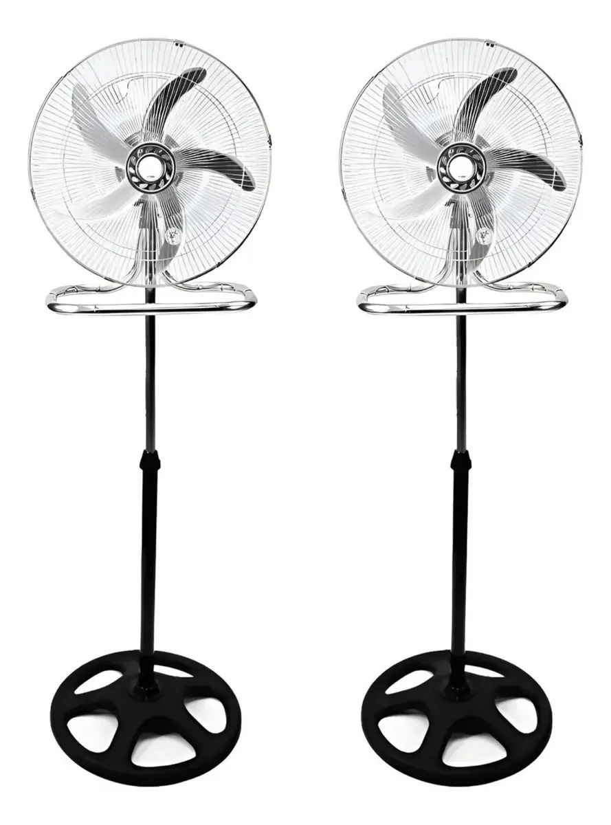 Set 2 Ventilador Embassy 3 En 1 Pie Pared Piso Turbo 18 70w 45.72 Cm