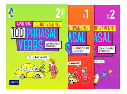 Livro Aprenda Definitivamente 100 Phrasal Verbs Coquetel