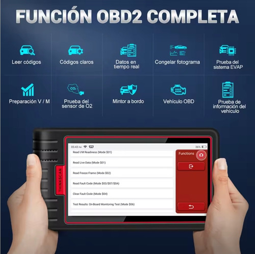 Scanner Automotriz Profesional Thinkscan Max 2