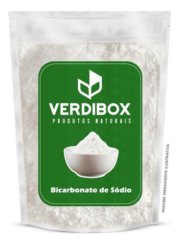 Bicarbonato De Sódio Puro Premium 1kg Verdibox