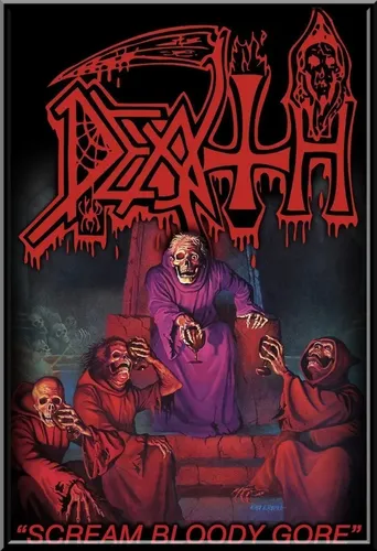 Quadro Banda Death Scream Bloody Gore 42x29cm | MercadoLivre