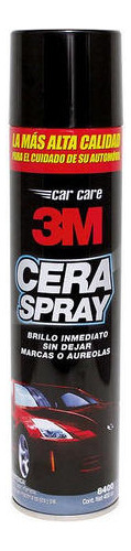3m Cera Abrillantador Spray Car Care Brillo Inmediato 400 Cc