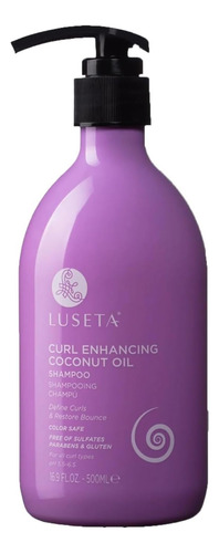 Shampoo Realçador Luseta Curl Nutritivo E Hidratante Para El