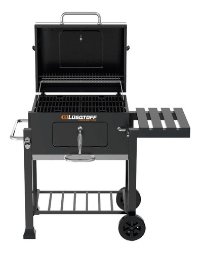 Brasero Parrilla Lüsqtoff Carbón Móvil Ruedas Asador Par-61