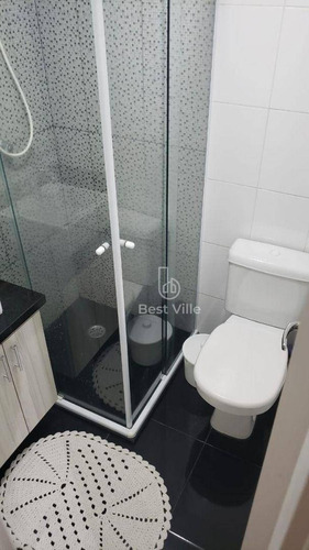 Imagem 9 de 17 de Apartamento À Venda, 73m² De Área Útil No Condomínio Reserva Alto De Osasco, Rochdale, Osasco - Sp, 03 Dormitórios Com Armários Sendo 01 Suíte. - Ap0123